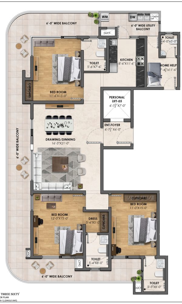 ATLANTIS 360 3+S FLOOR